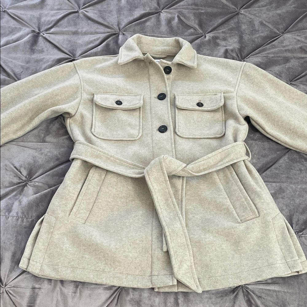 Zara belted coat